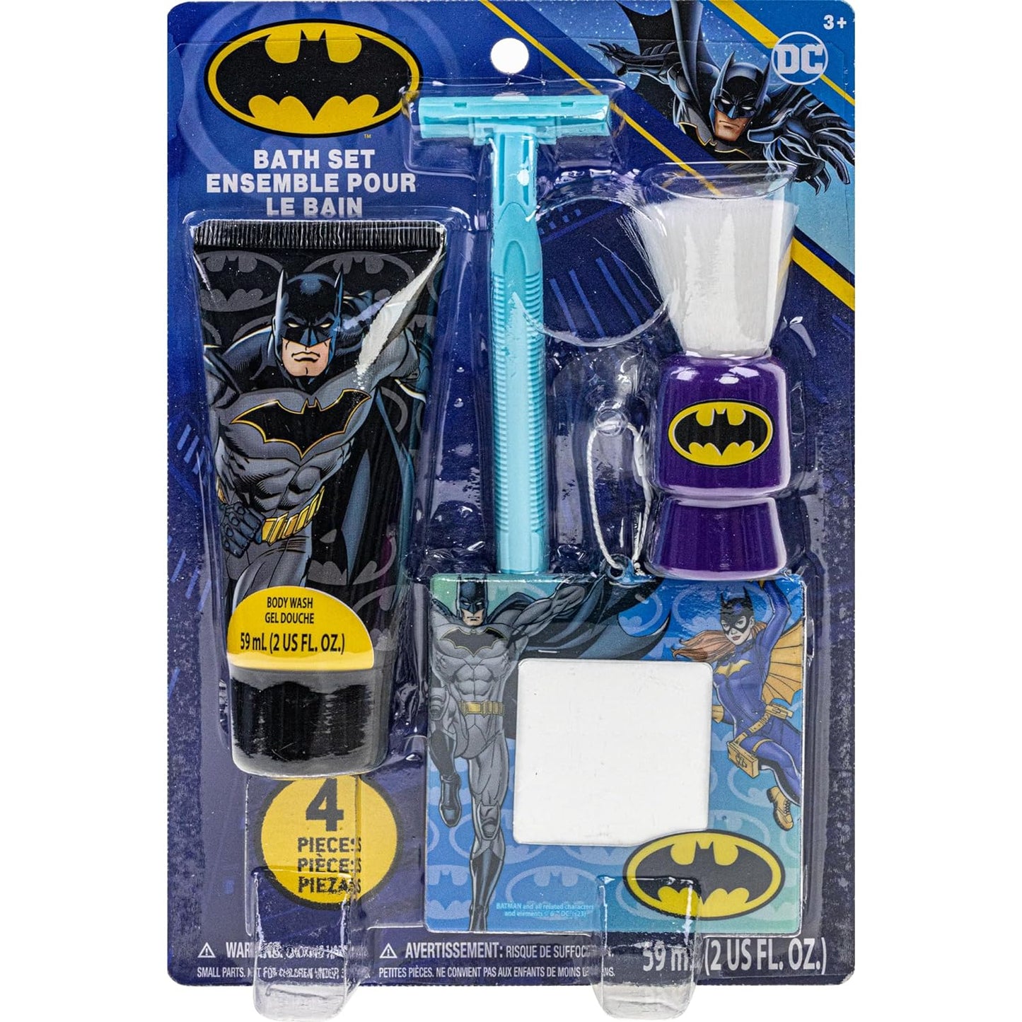 Batman - My First Shaving and Grooming Pretend Play Kit Safe for Kids, Boys Ages 3+