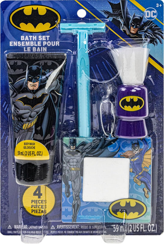 Batman - My First Shaving and Grooming Pretend Play Kit Safe for Kids, Boys Ages 3+