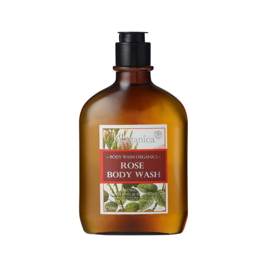 AUSGANICA Organic Rose Body Wash 250ml