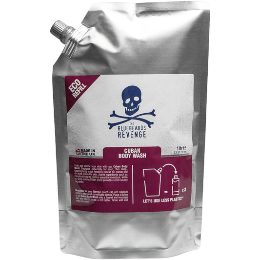 The Bluebeards Revenge Gold Body Wash Refill Pouch - 1000ml