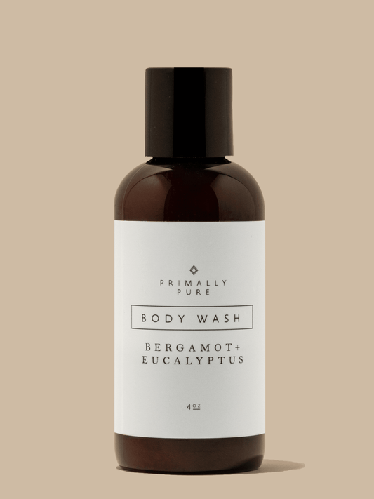 Bergamot + Eucalyptus Body Wash (4oz)