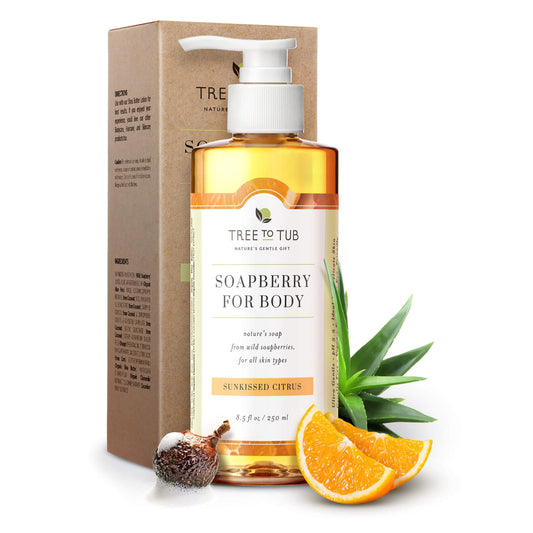 Vibrant Vitamin C Body Wash for Sensitive Skin