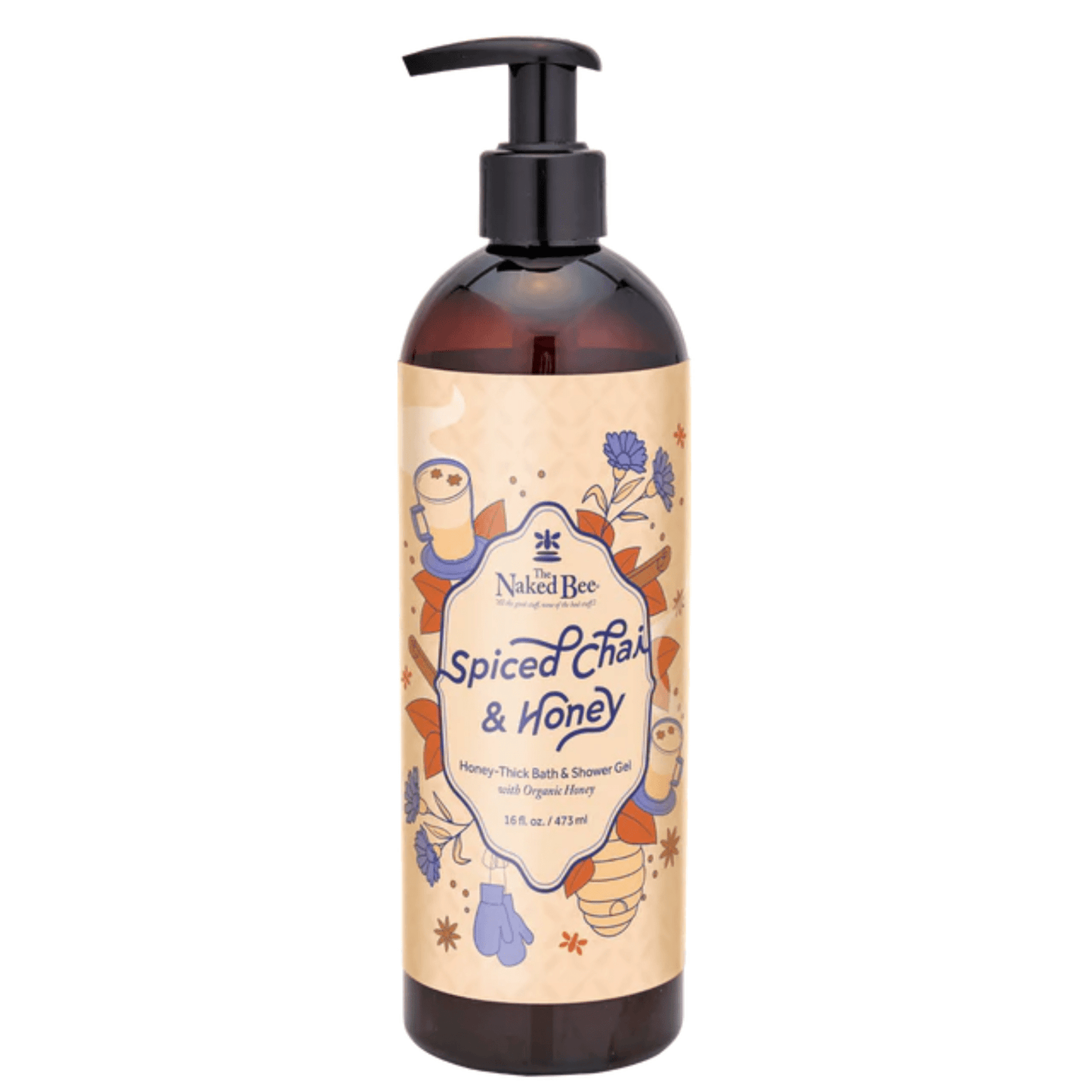 The Naked Bee Spiced Chai & Honey Shower Gel (16 fl oz) #10086880