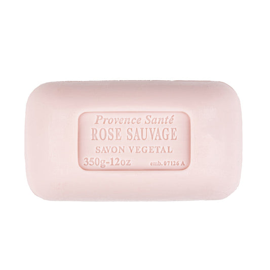 Big Bar Soap French-milled Enriched with Shea Butter | Wild Rose